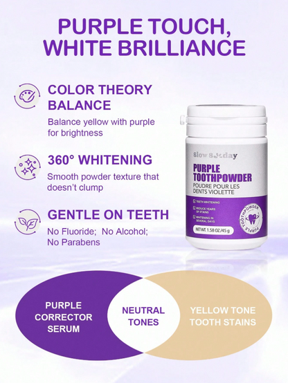 Purple Toothpowder