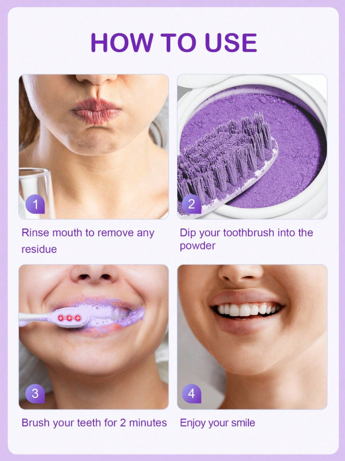 Purple Toothpowder
