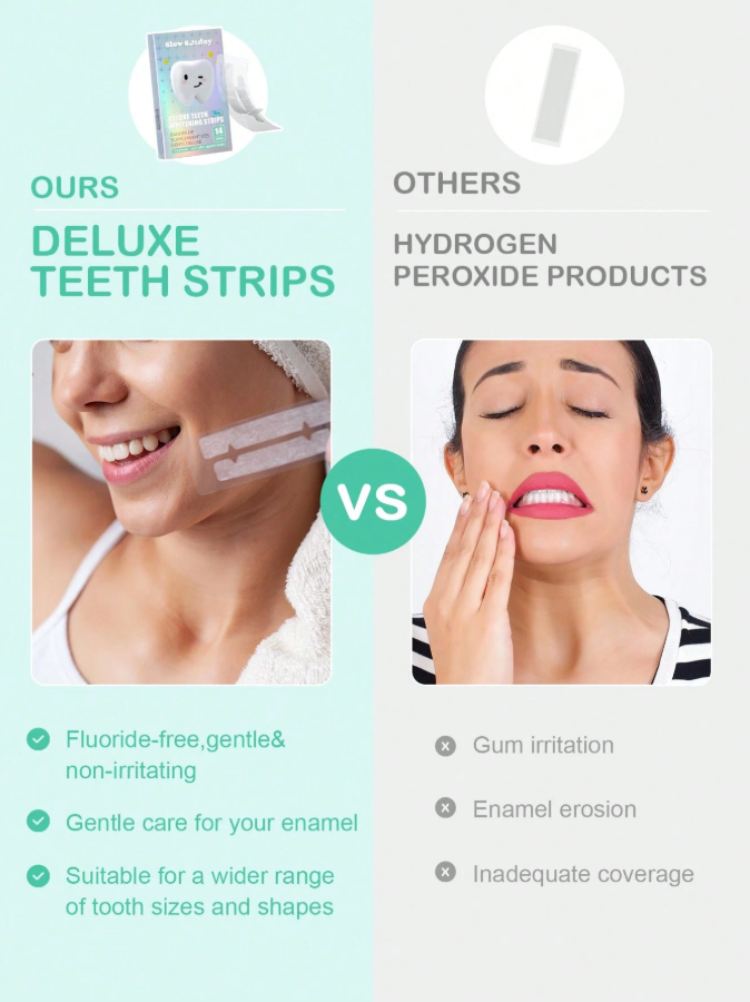 Deluxe Teeth Whitening Strips