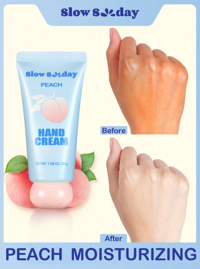 Peach Cream For Dry Hands